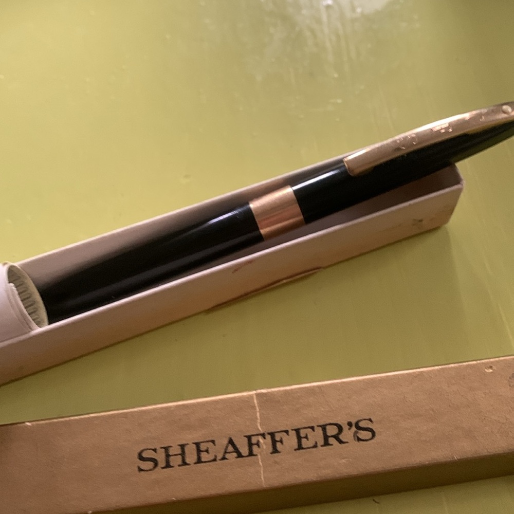 She after gold plated vintage pencil